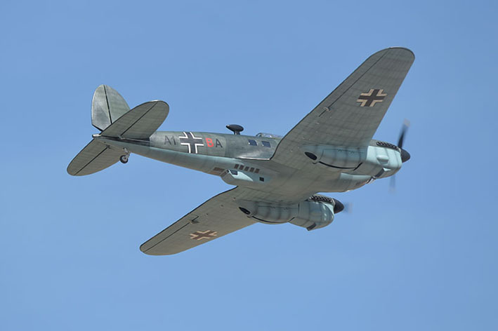 BH184 - Heinkel HE 111 2,500mm (98.42") 20cc gas ARF/ Electric Retract - Image 6