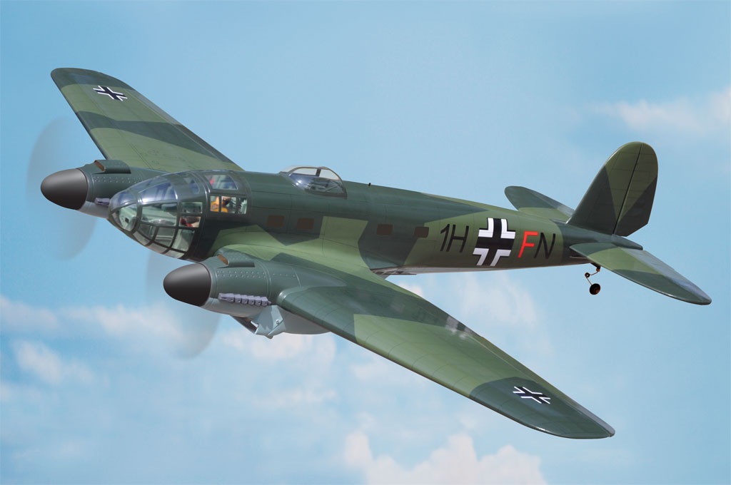 BH143-V2 - HEINKEL HE 111 1750mm(68.9") W/Electric retract - Image 2