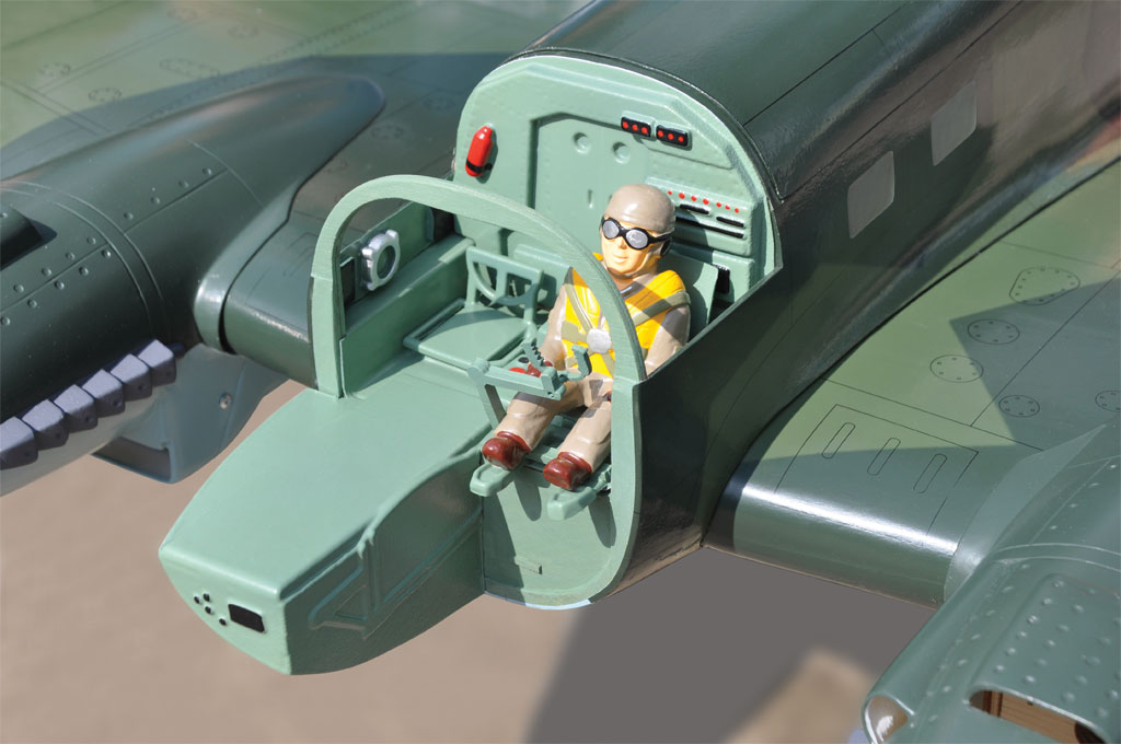 BH143-V2 - HEINKEL HE 111 1750mm(68.9") W/Electric retract - Image 4