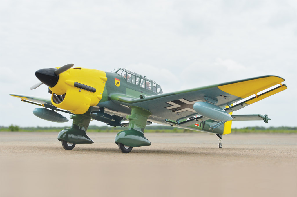 BH80 - JU87 – STUKA 1920mm (78.59") 20cc gas - Image 2