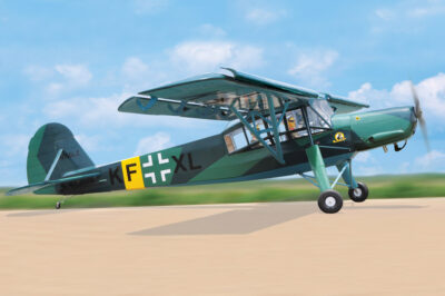 BH99 - FIESELER Fi156C STORCH 2850mm (121.2") 35cc ARF