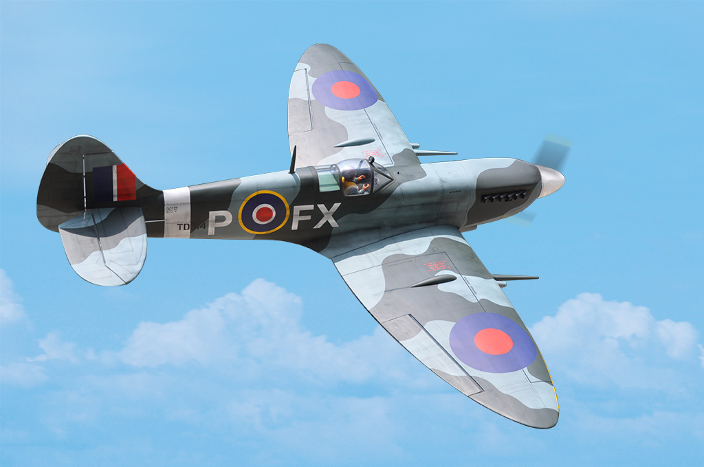 BH136 - Spitfire MK 2000mm (78.74") ARF W/Electric Retract 30-35cc ARF - Image 2