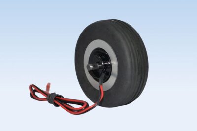 Rubber Wheel with Brake 75mm