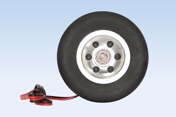 Rubber Wheel with Brake 75mm - Image 5